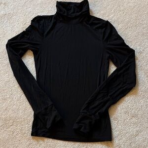 American apparel black turtleneck top size XS